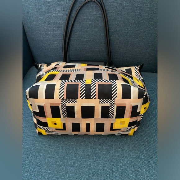 Longchamp Limited Edition 2015 Modele Depose Jeremy Scott Graphic Design Tote - Picture 9 of 16